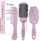 Hair Brush Set For Women - Lilac