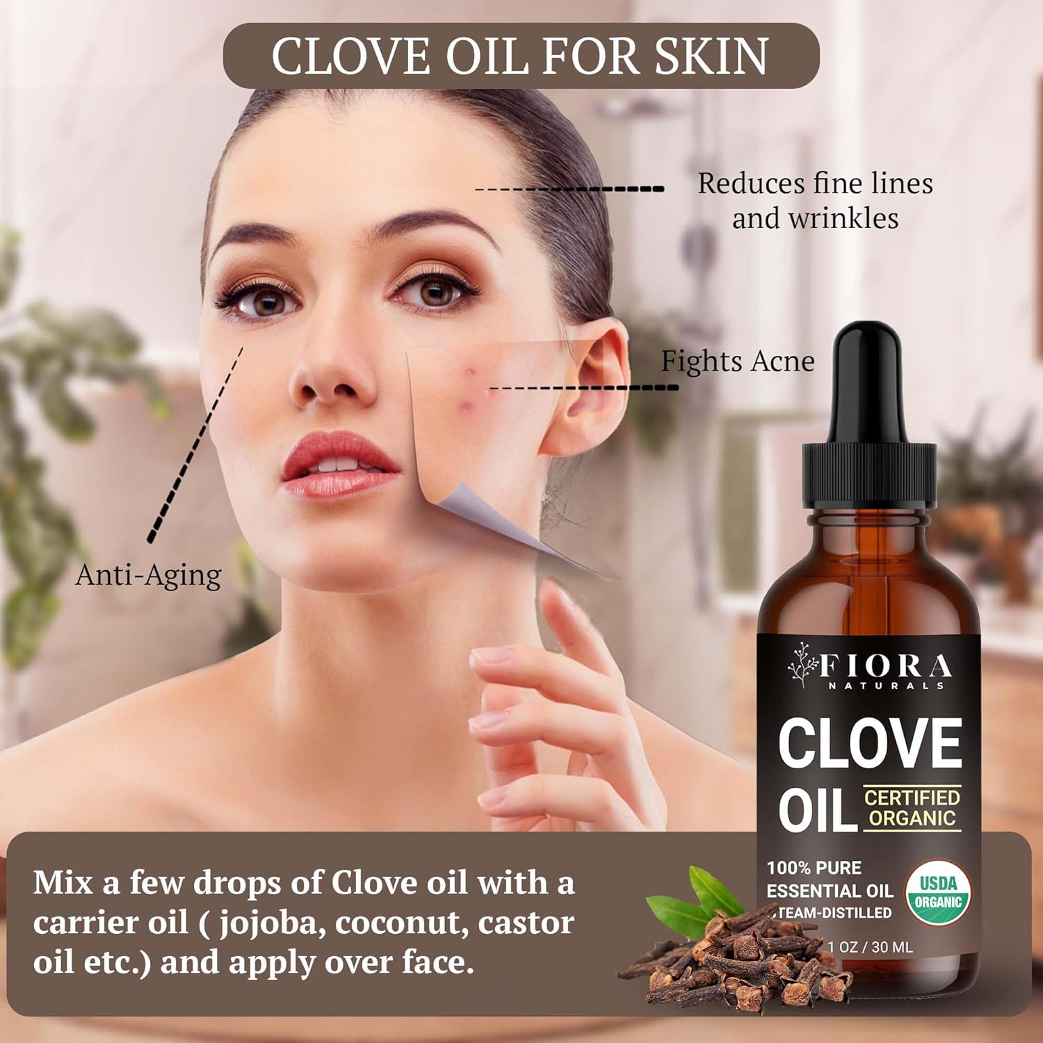 clove oil herbicide Organic Clove Essential Oil – Fiora Naturals