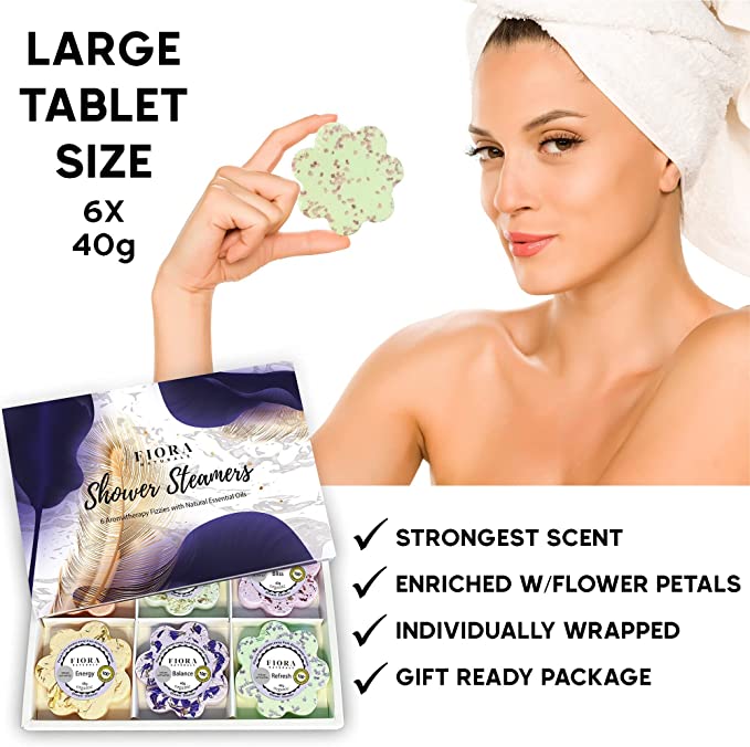 ASILA Shower Steamers Aromatherapy Gifts Set 10PCS Self Care