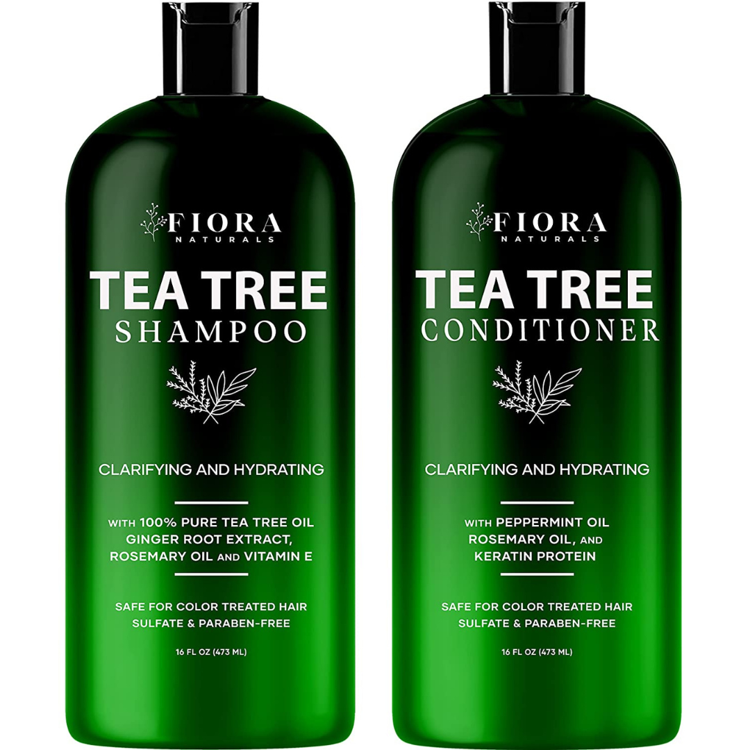 Tea Tree Clarifying Shampoo Conditioner - Fiora Naturals